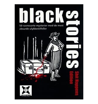Black Stories Shit Happens Kortspill Norsk utgave